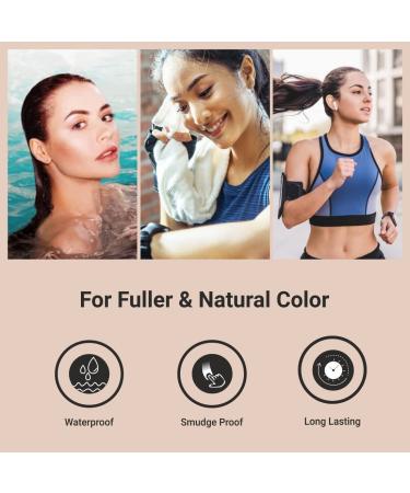 Mina ibrow Hair Color Light Brown - Natural Spot Coloring Hair Tinting Powder | Water and Smudge Proof | No Ammonia, No Lead | 100% Gray Coverage | Vegan & Cruelty-Free - Buy Online on SooperMarket.com