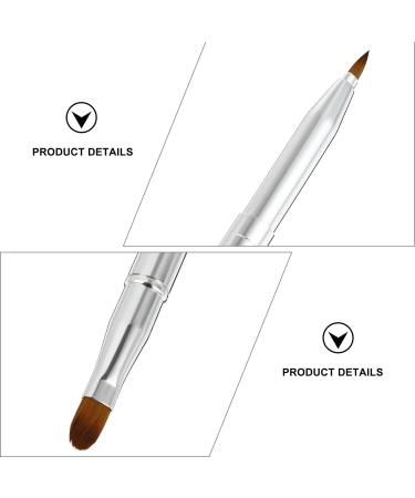 Ipetboom Dual-ended Portable Lip Brush for Lipstick with Cap Travel Lip Brush Applicators Flat for Lipstick Gloss Creams for Women Girls As Christmas Gift and Halloween Makeup Tools. - Buy Online on SooperMarket.com