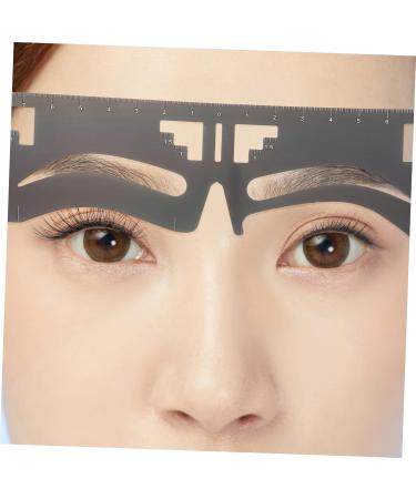 Beavorty 4 Pcs Eyebrow Ruler Makeup Tools Ink Stamp Brow Mapping Eyebrow Shaping Stencil Card Balance - Buy Online on SooperMarket.com