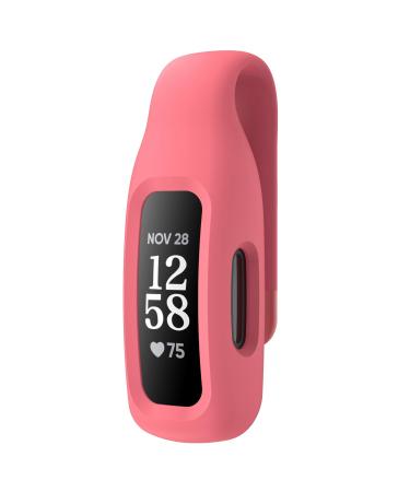 EEweca Clip Case Accessory for Fitbit Inspire 3/Inspire 2, Desert Rose (not for Inspire, Inspire hr, ace 2)