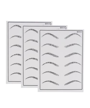 Mikinona Eyebrow Practice Skin Eyebrow Microblading Skin Eyebrow Training Skin Practice Skin Eye Brow Practice Skin
