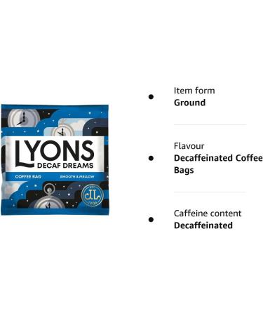 Lyons Decaffeinated Coffee Bags Bulk (150 Count) - Buy Online for Great Savings! - Buy Online on SooperMarket.com