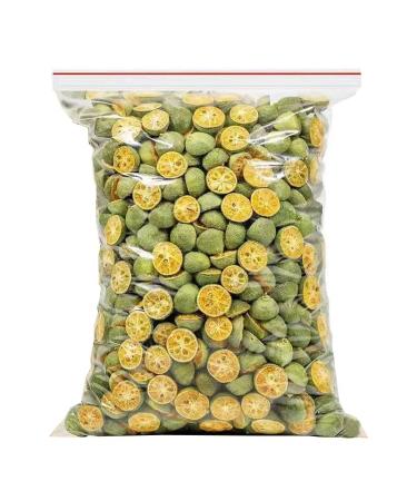 Dried green kumquat 3.52 oz -Small green dried orange-It tastes sour and refreshing-Fruit tea 100