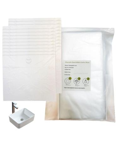 Jomewory 5 pieces of beard-hair-sink cover-20 pieces of bars to shave-bathroom washing socket for bare shaving sums and trimming