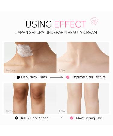 Sakura Brightening Booster Cream - Japanese Body Care with Cherry Blossom & Niacinamide for Nourished Skin - 30g - Buy Online on SooperMarket.com