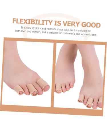 Healifty 8 Pcs Silicone Toe Cover Sleeves - Reusable Gel Protectors for Toe Tubes & Finger Sleeves - Anti-wear & Elastic Bands for Toe and Finger Protection - Buy Online on SooperMarket.com