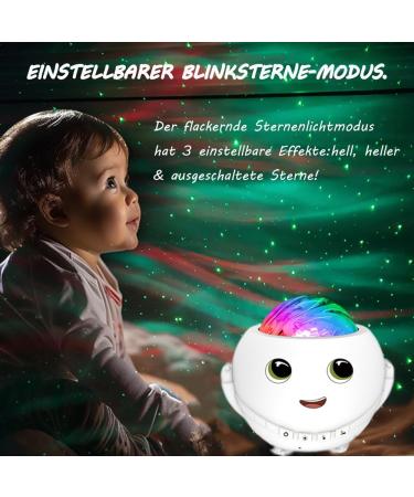 Nachlicht Kinder: Starry Sky Projector | 16 Modes Northern Lights Galaxy Night Light with Remote & Timer | Perfect Gift for Kids Women & Men - Buy Online on SooperMarket.com