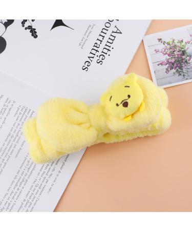 G-Ahora Winnie Headband Spa Makeup Headband Bowknot Adjustable Elastic Hair Band for Girls Women Winnie Lover.(HB-Pooh) HB-Pooh A - Buy Online on SooperMarket.com