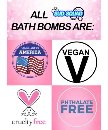 Pink Girl Power Bath Bombs Set - Empowering Fizzy Bath Bombs for Girls and Women - Buy Online on SooperMarket.com
