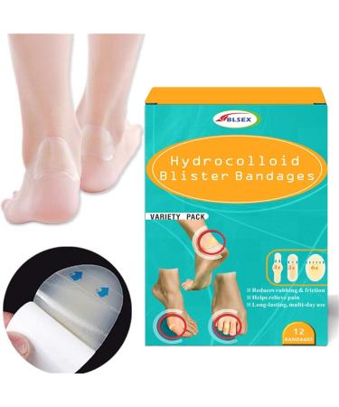 HEIMEABI Hydrocolloid Bandages - Waterproof Blister Pads for Heels, Acne Prevention & Skin Care - One Size - Buy Online on SooperMarket.com