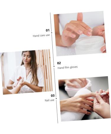 Gogogmee 1 Pair Exfoliating Sleep Gloves for Dry Hands Exfoliating Mitts Hand Spa Gloves Psoriasis Gloves Hand Care Gloves Gel Spa Gloves Black Gloves Beauty Care Gloves Polyester - Buy Online on SooperMarket.com
