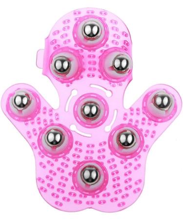 MagiDeal 6x Massage Gloves with 9 Rotating Balls - Full Body Massager for Ultimate Relaxation | International Shipping Available - Buy Online on SooperMarket.com