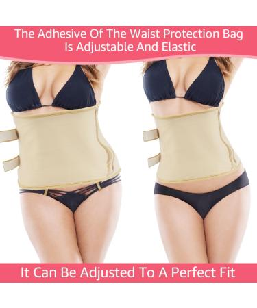 3Pcs Neck Waist Essential Oil Pack Set with Chest Pads Washable Reusable Essential Oil Wrap Leakproof Oil Pack Wrap Adjustable Soft Oil Pack for Waist Neck Chest |(Suit one Khaki) Suit one Khaki - Buy Online on SooperMarket.com