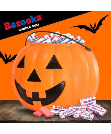 Bazooka Bubble Gum 225 Count Individually Wrapped Pink Chewing Gum in Original Flavor - Bulk Bubble Gum Tub - Fun Old Fashioned Candy for Halloween Parties and Trick or Treaters Original 225 Count (Pack of 1) - Buy Online on SooperMarket.com