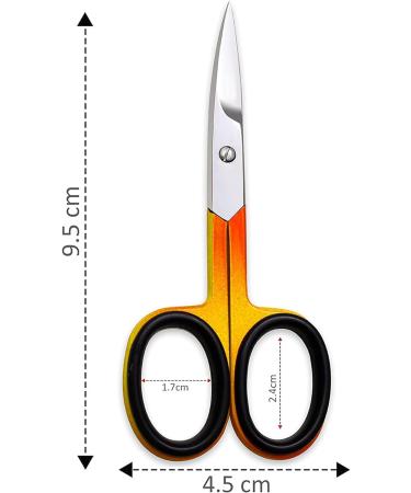 YSCARE Curved Stainless Steel Cuticle Nail Scissors for Manicure & Pedicure - Multi-Use Grooming Tool - Buy Online on SooperMarket.com