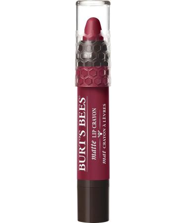 Burts Bees Natural Moisturizing Matte Lip Crayon - Napa Vineyard (1 Crayon, 0.11 oz) - Buy Online on SooperMarket.com