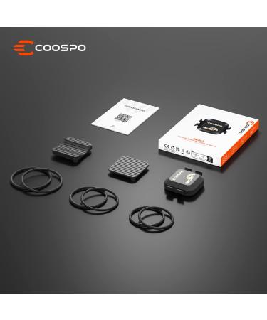 COOSPO Bluetooth Ant+ Bike Speed & Cadence Sensor - IP67 Waterproof Compatible with Zwift Rouvy Kinomap & More (BK467) - Buy Online on SooperMarket.com