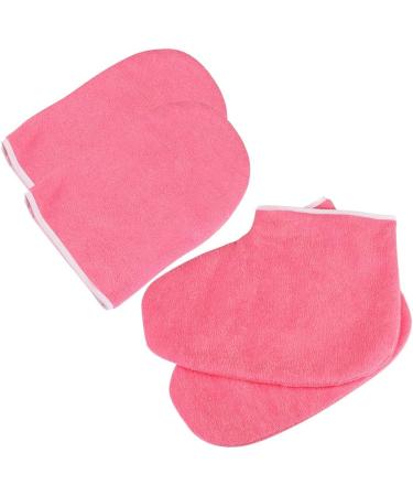 Minkissy Paraffin Wax Work Gloves and Booties Set Beauty Care Supplies for Heat Therapy Spa - Buy Online on SooperMarket.com