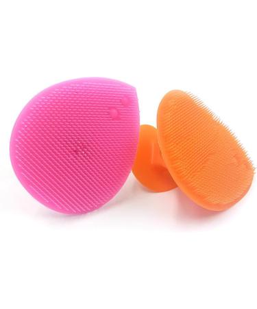 FRCOLOR 8 Pieces Facial Washer Eye Plate Suction Cup Face Massage Teen Silicone Cleaning Brush Face Sponge Face Brush Face Massage Brush Gentle Scrubbing Sink mediumx2pcs - Buy Online on SooperMarket.com