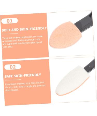 Beavorty 30pcs Double Ended Eye Shadow Stick Makeup Disposable Eyeshadow Woman Sponge Tool - Buy Online on SooperMarket.com