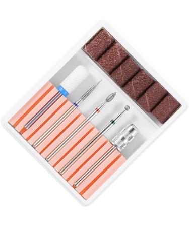 POPETPOP 2 Sets Nail Drill Bits Nail Polish Tools Sturdy Drill Bits Nail Files for Gel Nails Nail Art Tool Drill Bits for Nails Brocas Para Nail Grinding Head Manicure Tools Alloy Pink 6.5x5.5cmx2pcs Pinkx2pcs - Buy Online on SooperMarket.com