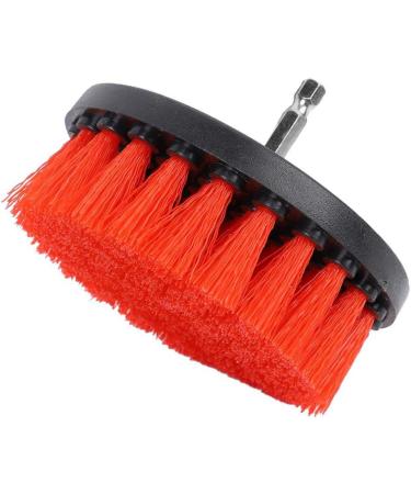 3pcs 3 Colors Drill Brush Replacement Power Scrubber Brush Electric Drill Kit for Bathroom Surfaces Tub Kitchen Shower and Sinks (Red) - Buy Online on SooperMarket.com