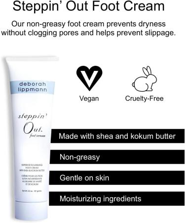Deborah Lippmann Steppin' Out Nourishing Foot Cream 147 g - Buy Online on SooperMarket.com