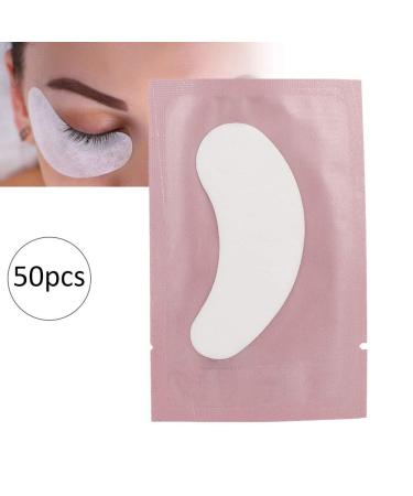 50 Pair Lint-Free Eye Masks for Eyelash Extensions - Hydrogel Eye Pads Anti-Aging Gel Patches (Pink) - Optimal Comfort and Performance - Buy Online on SooperMarket.com