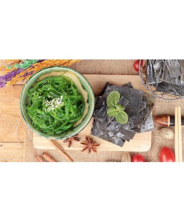 Kombu Seaweed Dehydrated in Strips Bag with 1.8oz/50g Grows at 27oz/750g Vegan. The Treasure That Comes from The Sea!. - Buy Online on SooperMarket.com