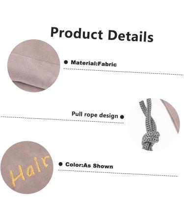 Baluue 2pcs Velvet Bag Travel Hair Dryer Blow Dryer Travel Bag Portable Hair Dryer Bags Cloth - Buy Online on SooperMarket.com