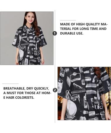 PLAFOPE Womens Jacket Fiber Vintage Aprons for Women Ladies Barber Jacket Barber Coat 84x60cm - Buy Online on SooperMarket.com
