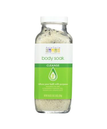 Aura Cacia Body Soak - Cleanse - 18.5 oz