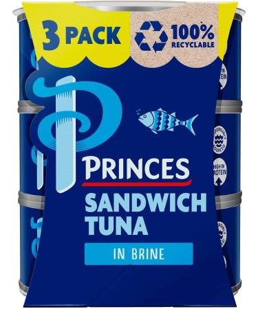 Princes Sandwich Tuna Brine 3x140g - Buy Online on SooperMarket.com