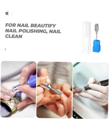 HAPINARY Manicure Nail Bits Cuticle Manicure Drill Bits Cuticle Drill Bit Cuticle Cleaner Drill Bit Gel Nail Tungsten Steel Manicure Nail Bit 4.9x0.5cm As Shown - Buy Online on SooperMarket.com