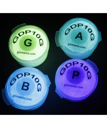 AQUA BLUE/GREEN Glow in the Dark Pigment Powder 10g - Luminous Pigment for Crafts & DIY Projects - Buy Online on SooperMarket.com