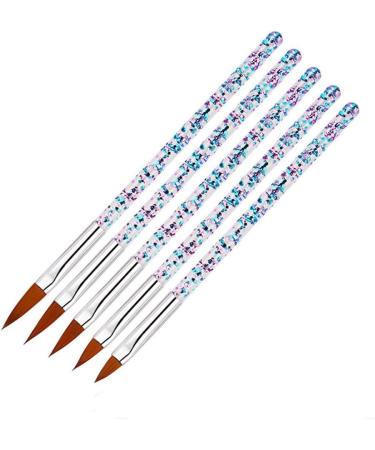 Evvmnaks 1 Set of Nail Brush Tools Set Carving Glitter Pen Manicure DIY Nail Art Tool - Buy Online on SooperMarket.com