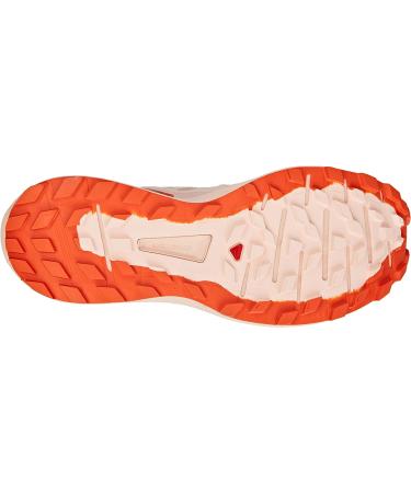 Salomon Women's Sense Ride 4 Trail Running Shoes - Sirocco/Peachy Keen/Red Orange - Size 9 - Buy Online on SooperMarket.com