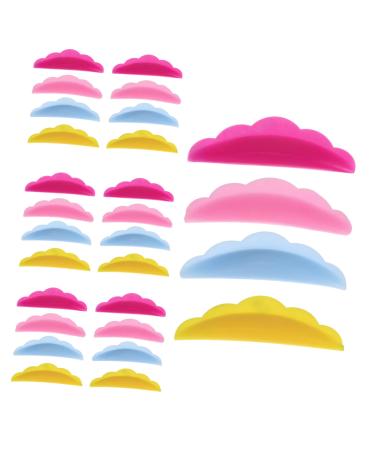 WOFASHPURET 40 Pairs Eyelash Silicone Gasket Lash Lift Silicone Pads Eyelash Lift Curler Silicone Eyelash Perming Curler Eyelash Lift Tool Lift Pads for Eyelash Lifting Rod Silica Gel Cosmetic