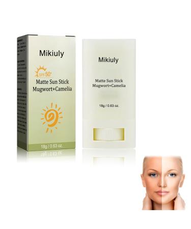 Sunscreen Sunscreen Stick Sun Stick Sunstick Protection Bar Sunscreen SPF 50+ Sun Cream Stick SPF 50 Ultra Light UV Protetion Suncream Long Lasting Sunscreen Easy Use Ideal for All Skin Types 18g
