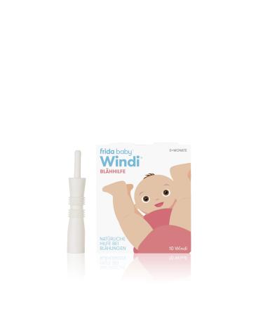 Fridababy Windi flatulence aid for babies from 0 months 10 pieces disposable catheter natural help for flatulence 20437 Single
