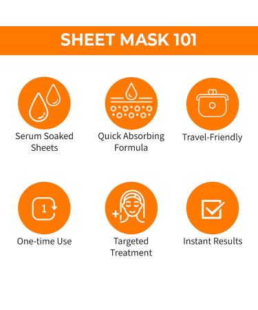 Nykaa Naturals Skin Secrets Bubble Sheet Mask - Hydrating Sandalwood & Orange Facial Mask for Clear Blemish-Free Skin | 0.67 oz - International Shipping Available - Buy Online on SooperMarket.com