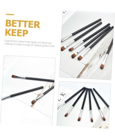 Angoily 100pcs Eye Shadow Brush Face Makeup Foundation Beauty Kit Handle Powder Applicator Miss Girl - Buy Online on SooperMarket.com