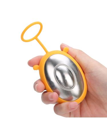 Sleep Aid Device Mini Hand Held MicroCurrent Sleep Device Fast Sleep Instrument for Insomnia Improve Sleep Relieve Anxiety and Stress USB Charging(yellow)