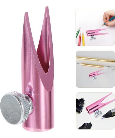 Beavorty Color Pencils & Eyebrow Pencil Sharpener | Manual Makeup Tool for Eyebrow Lip & Eyeliner Pencils - Pink - Buy Online on SooperMarket.com