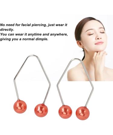 Dimple Maker Tool Painless Portable Dimple Makers for Face (Red) - Buy Online on SooperMarket.com