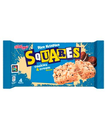 Rice Krispies Squares Cookies and Cream Flavour 4 x 34g