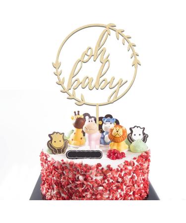 Oh Baby Cake Topper | Baby Shower Cake Decoration | 4mm Tortendeco | Perfect for Celebrations - Buy Online on SooperMarket.com