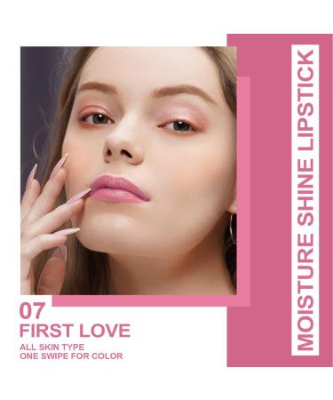 Oulac Mauve Pink Lipstick - Moisturizing Tinted Lip Balm | Sheer Shine Vegan Formula for Hydrated Lips | Lightweight & Juicy Finish - 2.2g/0.07oz - Buy Online on SooperMarket.com