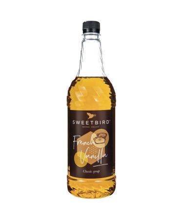 Sweetbird French Vanilla Syrup (1 litre) - Vegan Friendly French Vanilla Syrup Only