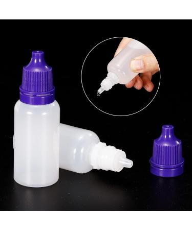 Buy PATIKIL 50 Pack 15ml Squeezable Dropper Bottles - Purple Liquids PE Vials with PP Cap | International Shipping Available - Buy Online on SooperMarket.com